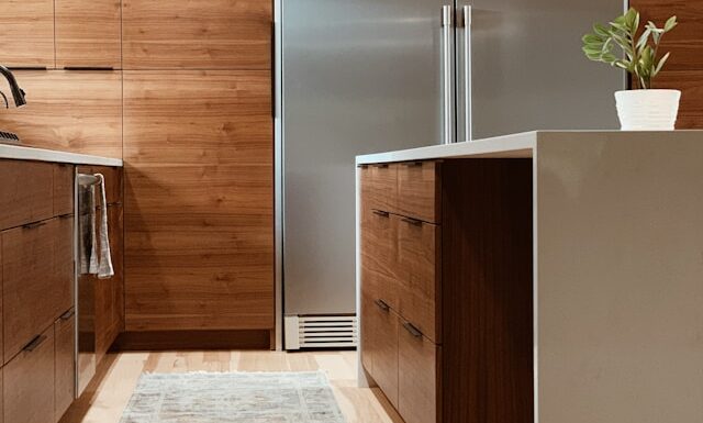 Heat resistant vinyl wrap kitchen