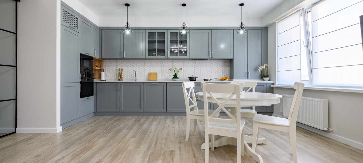 Heat resistant vinyl wrap kitchen