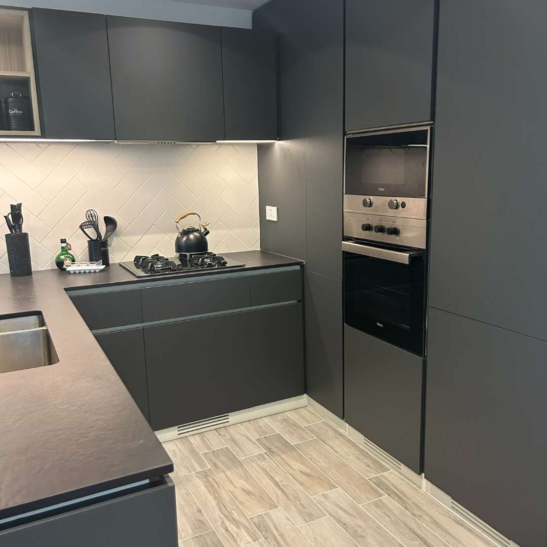 Interior Renovation Kitchen Wrap
